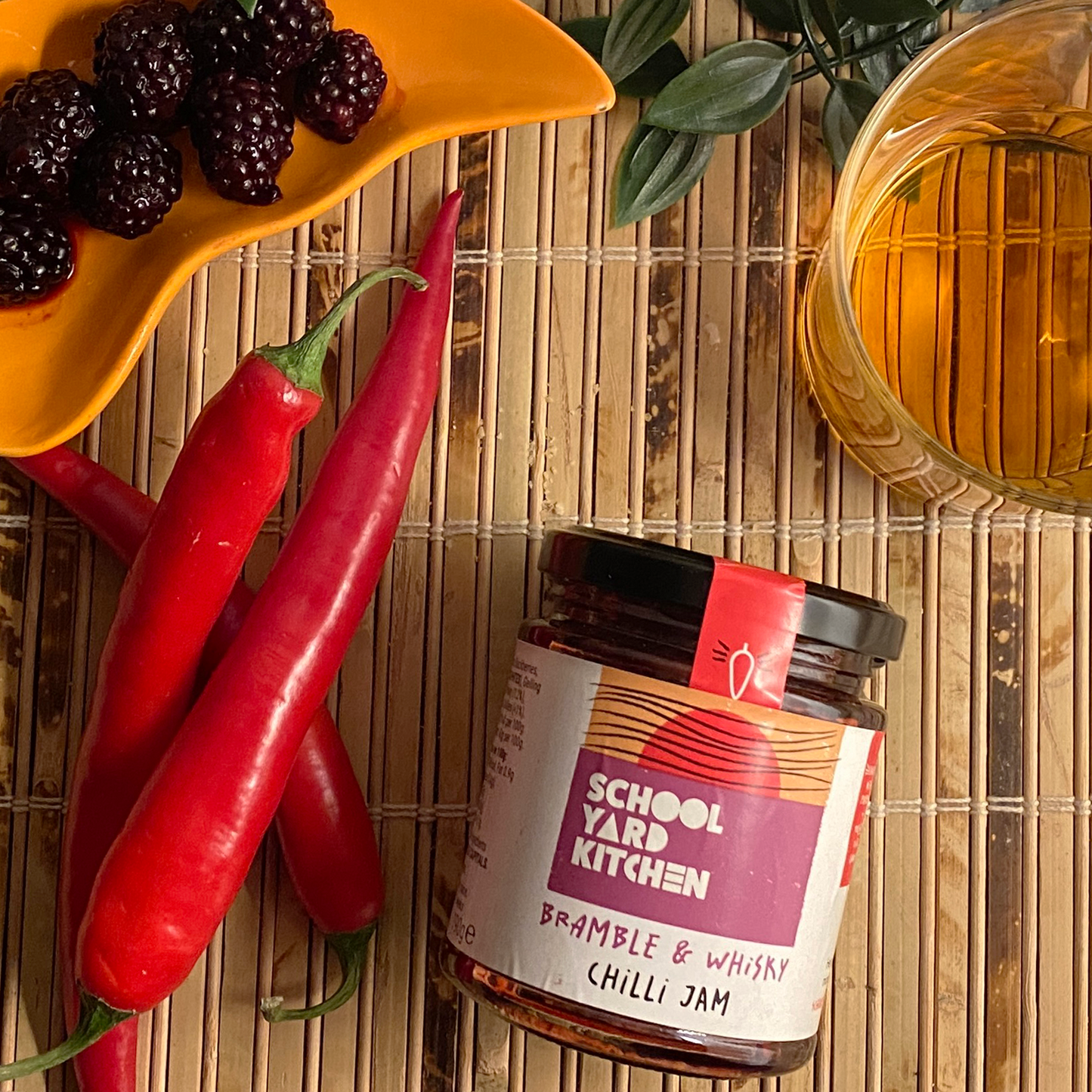 Bramble & Whisky Chilli Jam