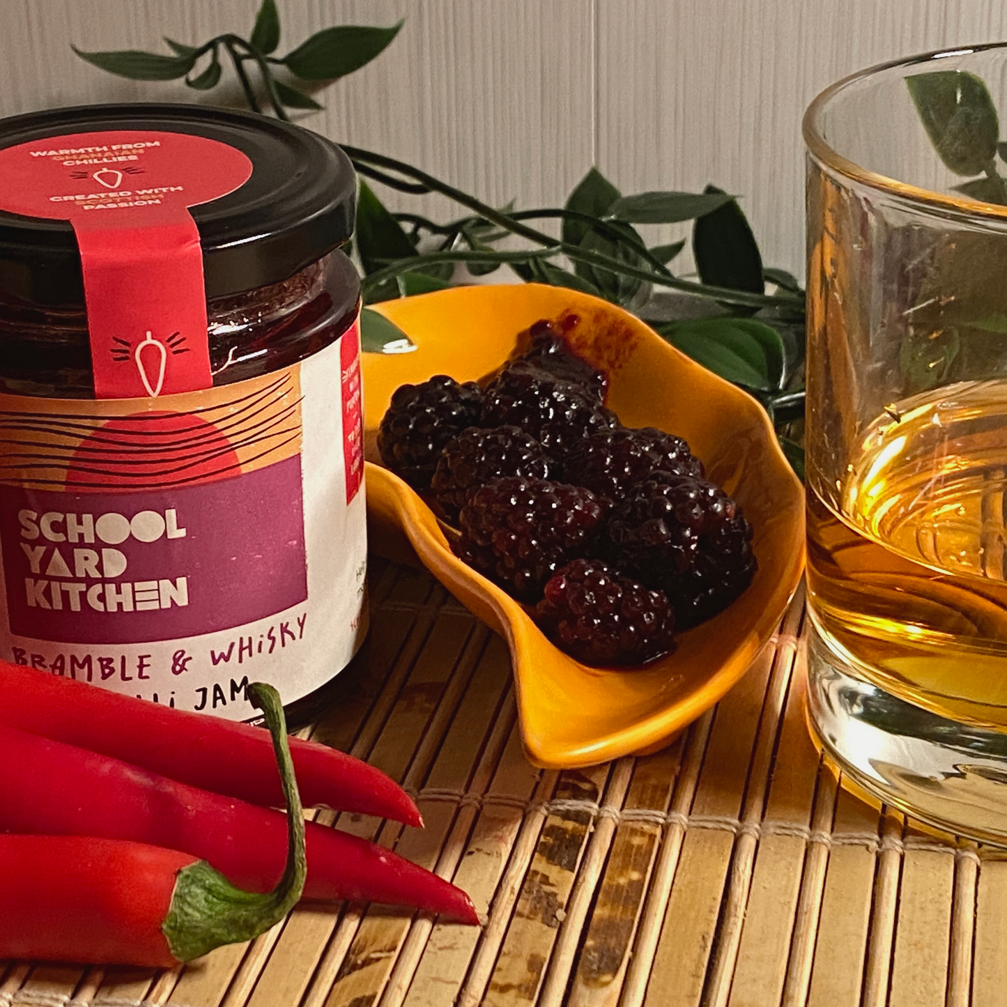 Bramble & Whisky Chilli Jam