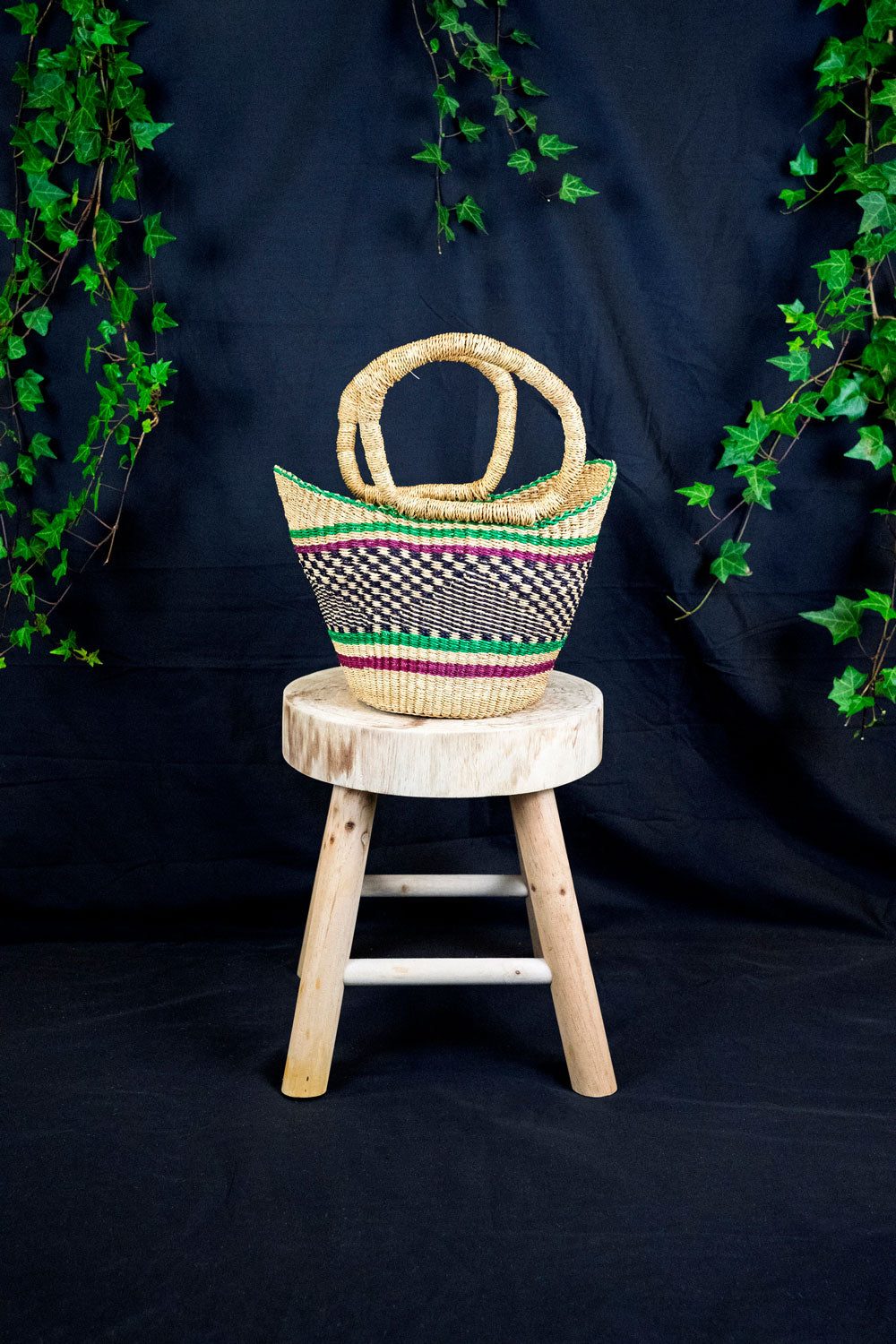 Bolga Shopping Basket - ADWOA 01