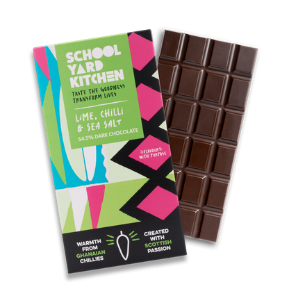 Lime, Chilli & Sea Salt 54.5% Dark Chocolate